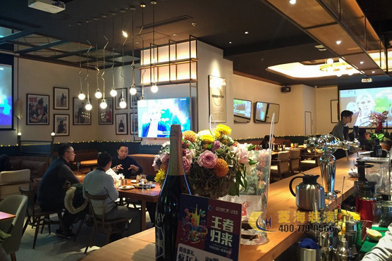 西餐廳軟裝設(shè)計效果圖