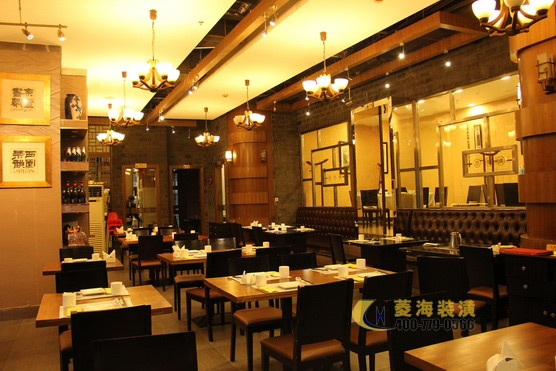 韓國(guó)料理店吊頂設(shè)計(jì)裝修