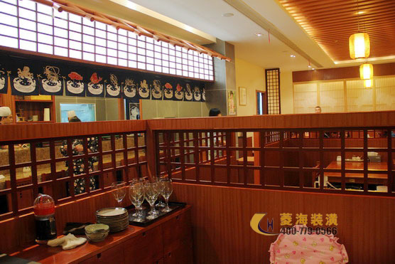 日式料理店隔斷設(shè)計