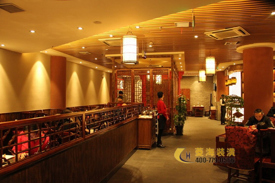 火鍋店走道設(shè)計(jì)裝修效果圖