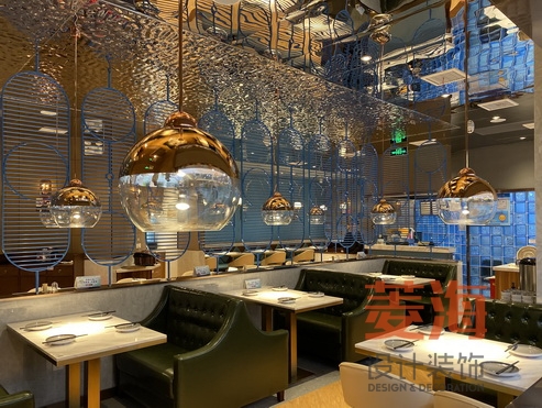 干鍋牛蛙店大堂設(shè)計(jì)