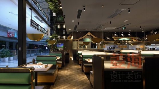砂鍋魚(yú)餐廳大堂設(shè)計(jì)