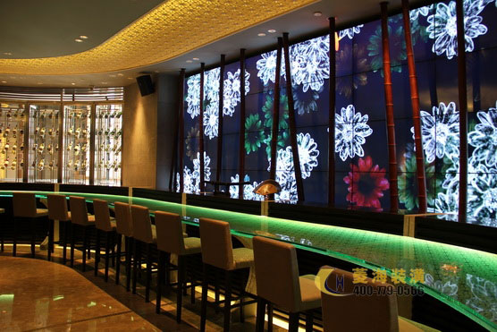頂級(jí)日本料理店智能控制裝飾畫(huà)