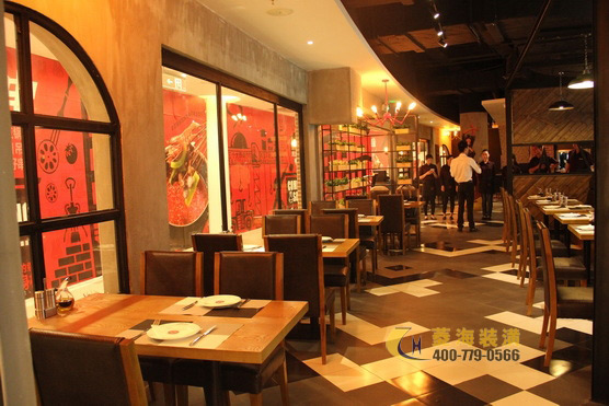 西班牙餐廳卡座設(shè)計