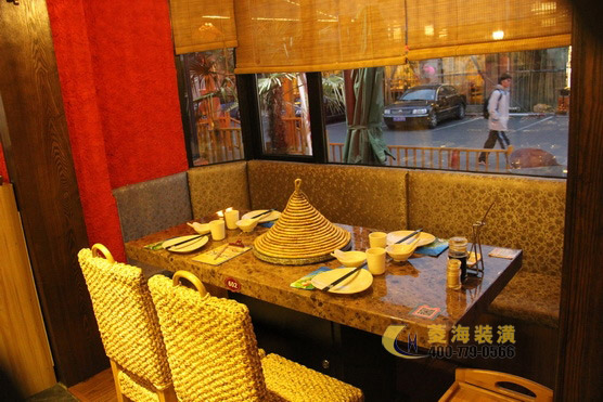火鍋店卡座設(shè)計