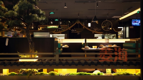 砂鍋魚(yú)餐廳大堂設(shè)計(jì)