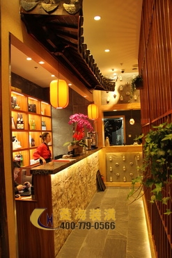 日本料理店走道設(shè)計(jì)裝修圖