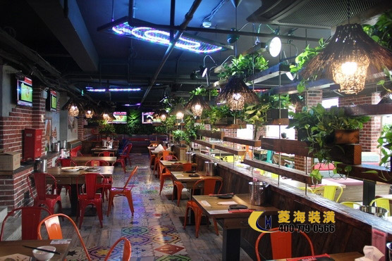 小龍蝦店平面布局設(shè)計