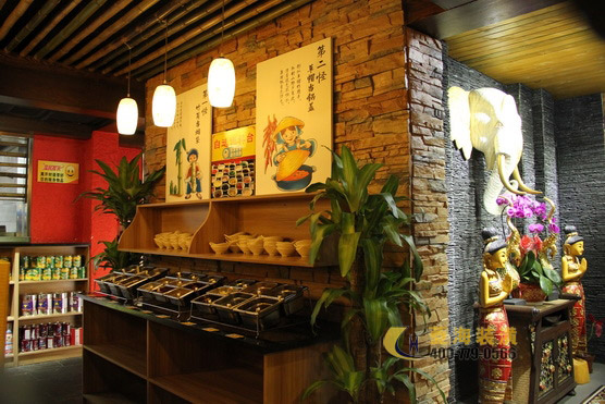 火鍋店調(diào)料臺設(shè)計