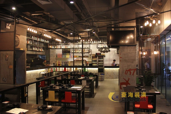燒烤店立面設(shè)計(jì)裝修