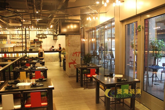 燒烤店過(guò)道設(shè)計(jì)裝修