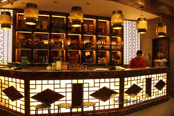 火鍋店吧臺(tái)設(shè)計(jì)裝修