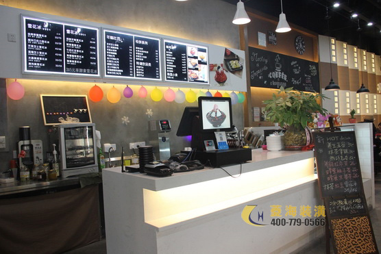 甜品店吧臺(tái)設(shè)計(jì)裝修