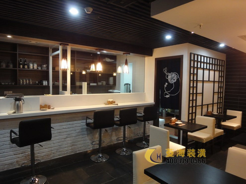 日式料理店大廳設(shè)計(jì)