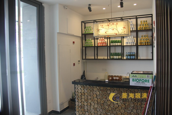 韓國料理店吧臺(tái)設(shè)計(jì)裝修