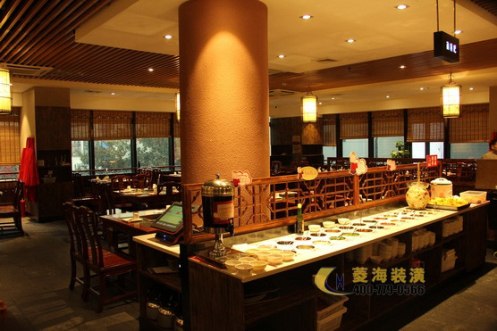 火鍋店調(diào)料臺(tái)設(shè)計(jì)裝修