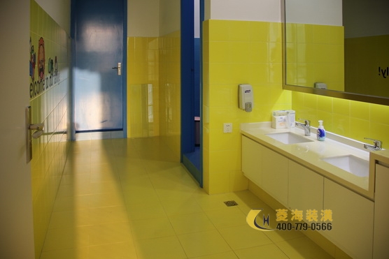 兒童早教中心洗手間設(shè)計裝修