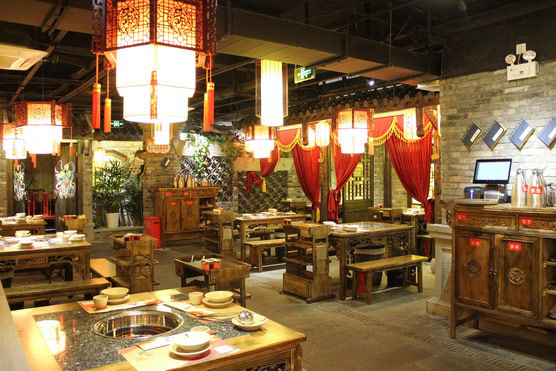 火鍋店地面設(shè)計(jì)裝修