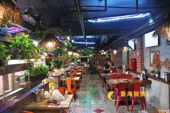 小龍蝦店動線設(shè)計