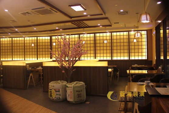 日本料理店玄關(guān)設(shè)計裝修